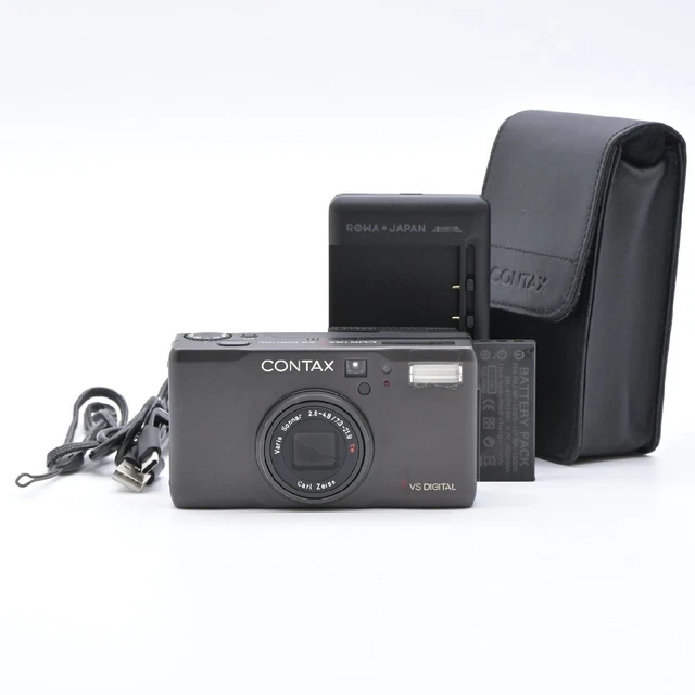 CONTAX TVS DIGITAL Titanium Blackチタンブラック Contax TVS Digital Titanium Black – Nipponina Camera
