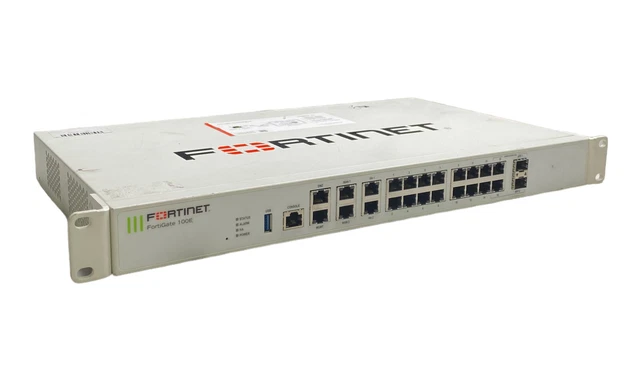 FORTINET FORTIGATE 100E Router Firewall Security Appliance - FG-100C ...