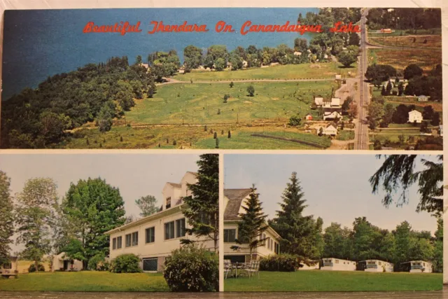 New York NY Canandaigua Lake Thendara Postcard Old Vintage Card View Standard PC