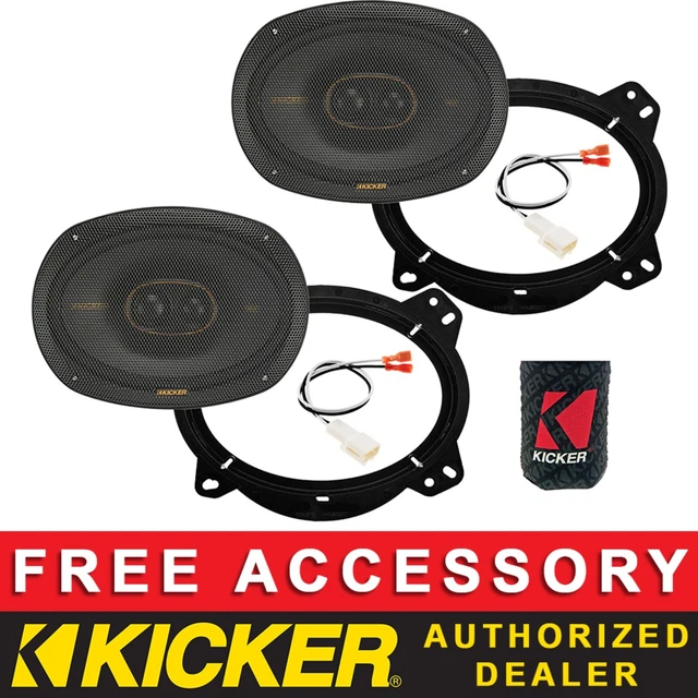 KICKER KSC69304 6&X9& Oem Speaker Replacement Full Kit For Toyota