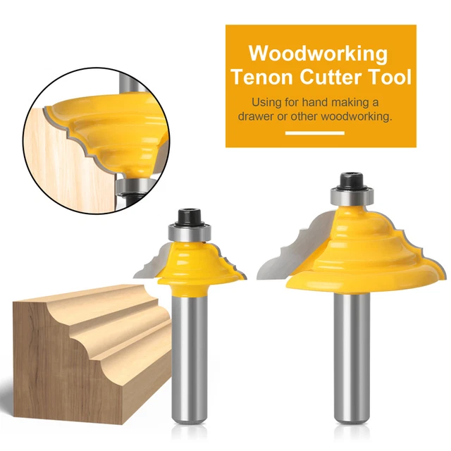 Molding Router Bit Wear Resistant Sharp Classical Ogee Router Bit Sealed Bearing