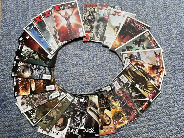 Job Lot of 26 Marvel X-Force Comics - Messiah War / Second Coming / Annual
