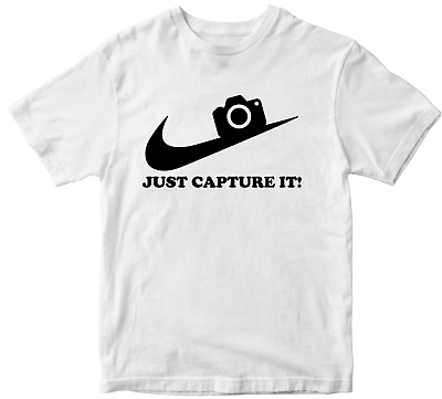 Just Capture It T-shirt Photography Photo Camera Lens Images Fun Quote Gifts
