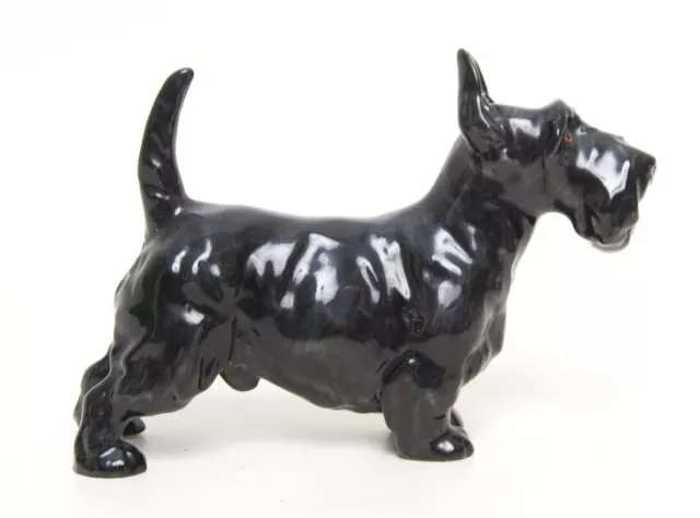 Vintage Royal Doulton Scottish Terrier Dog Figurine Made in England HN 1016