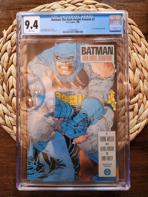 Batman the Dark Knight Returns #2 CGC 9.4 NM DC Comics 1986 1st print