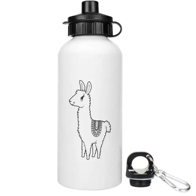 'Alpaca Linda' Botellas de Agua Reutilizables (WT016836)