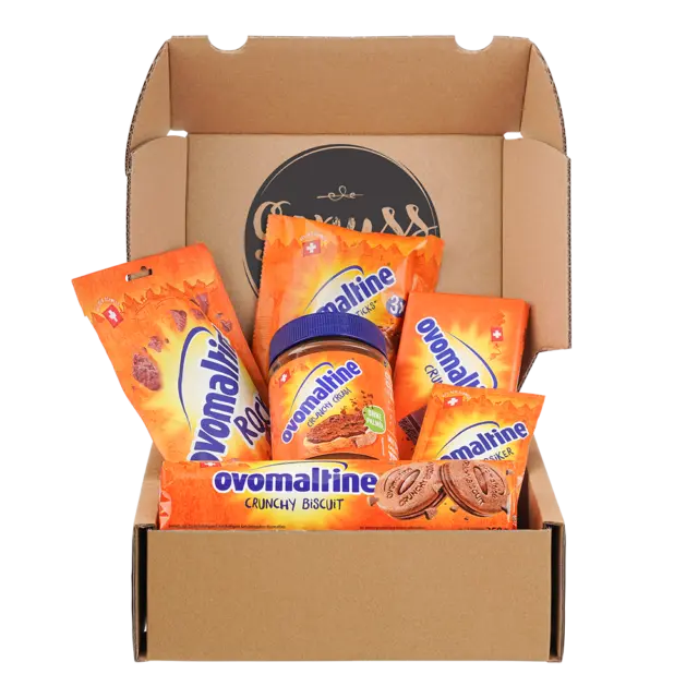 (34,39 EUR/kg) Genusslebenbox mit 900g Ovomaltine Mix