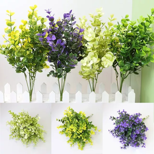 Künstliche Pflanzen Blumenarrangement grünes Gras Heimdekoration Hausbüro DIY