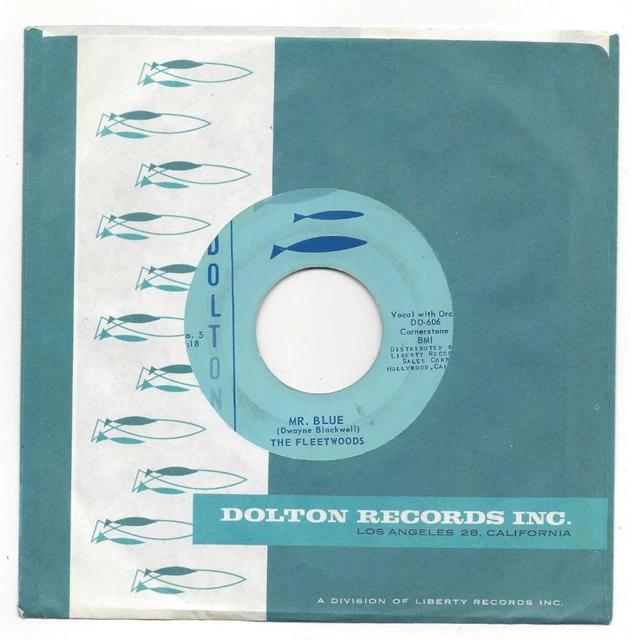 ORIGINAL THE FLEETWOODS Mr Blue Super Rare $220.79 - PicClick CA