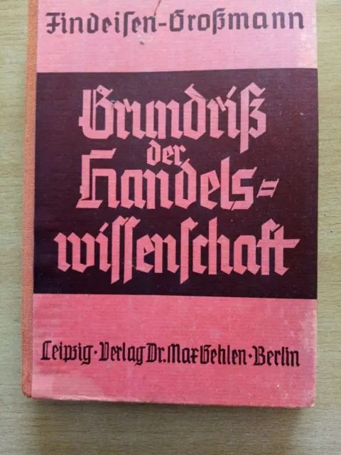 Buch Grundriss der Handelswissenschaft