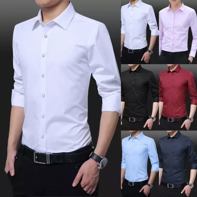 Sophisticated Slim Fit Long Sleeve Shirts Perfect Addition to Your Wardrobe
