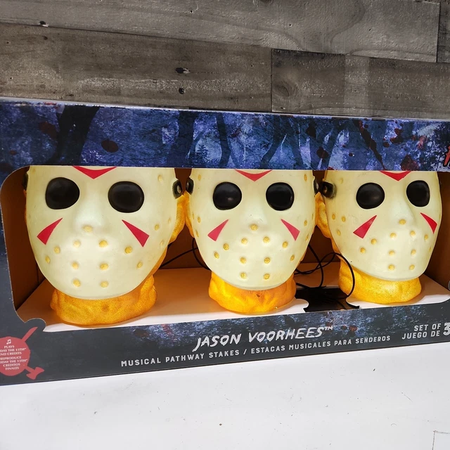 Palla Di Neve Collezionabile Friday The 13th – Maschera Di Jason, 6,35 Cm, Glitter Rosso