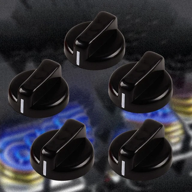 Ensemble de 5 boutons de commande d'interrupteur rotatif faciles à installer cu