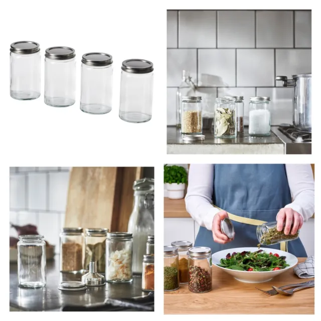 https://www.picclickimg.com/jRgAAOSwWkdlh6rj/Ikea-CITRONHAJ-Spice-Jar-Glass-Stainless-Steel-35.webp