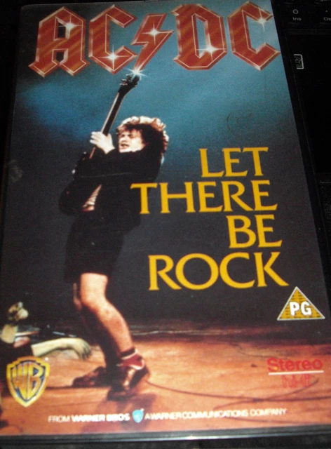 ACDC LET THERE Be Rock VHS £2.99 - PicClick UK