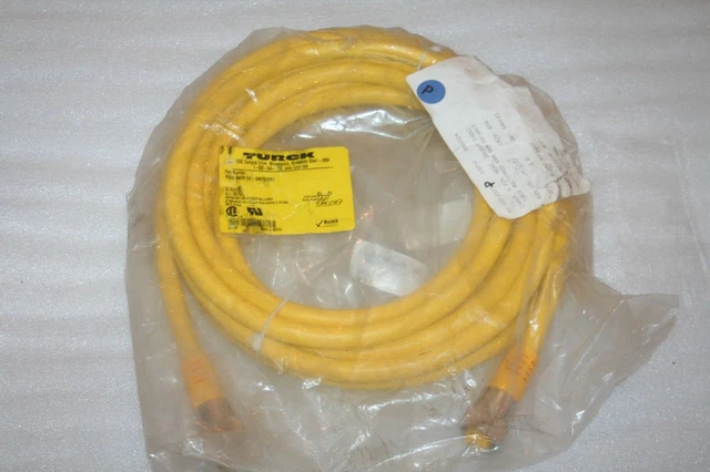 Turck RSM RKM 56-6M/S1587  U-16754 Actuator and Sensor Cordset 6M cable * NEW *