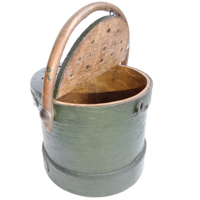 Ancienne Boîte De Pêche à Sauterelle Ou Grillon, Vintage, Bon état