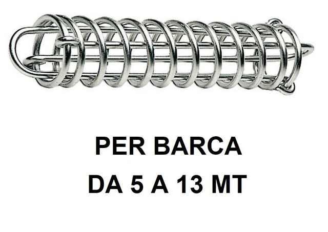 Molla Ormeggio Per Barche Da 5 A 13 Mt In Acciaio Zincato