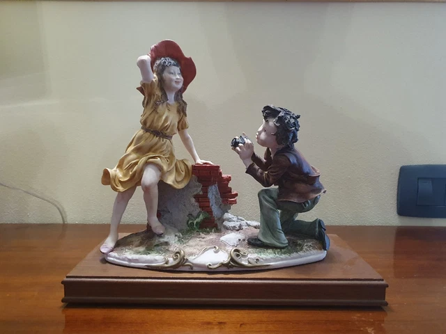 Statuetta Capodimonte Fotografo