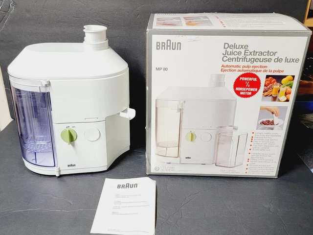 Braun Deluxe Juice Extractor MP80 Braun Deluxe Juice Extractor MP80