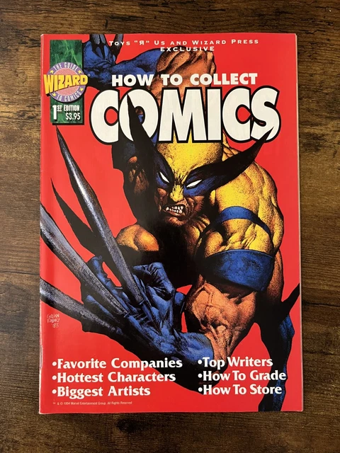 Wizard Comics Magazine How To Collect Comics 1993 7.0 FN/VF Toys R Us Wolverine