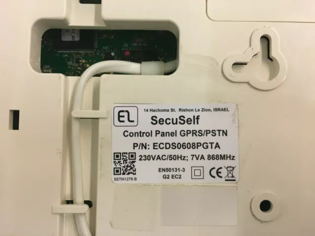 El Secuself Contrôle Panneau Gprs / Pstn sans Fil Centrale D'Alarme ECDS0608PGTA 3