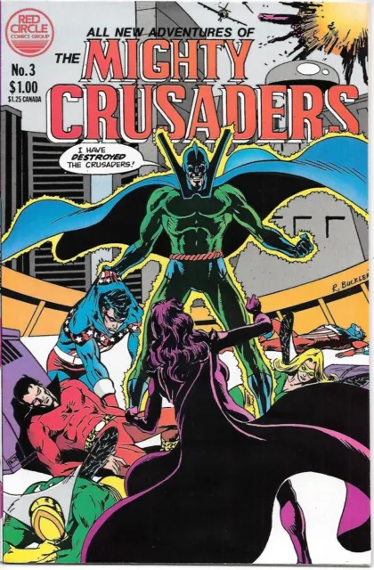 Adventures of The Mighty Crusaders Comic Book #3 Archie 1983 VERY HIGH GRADE NEW
