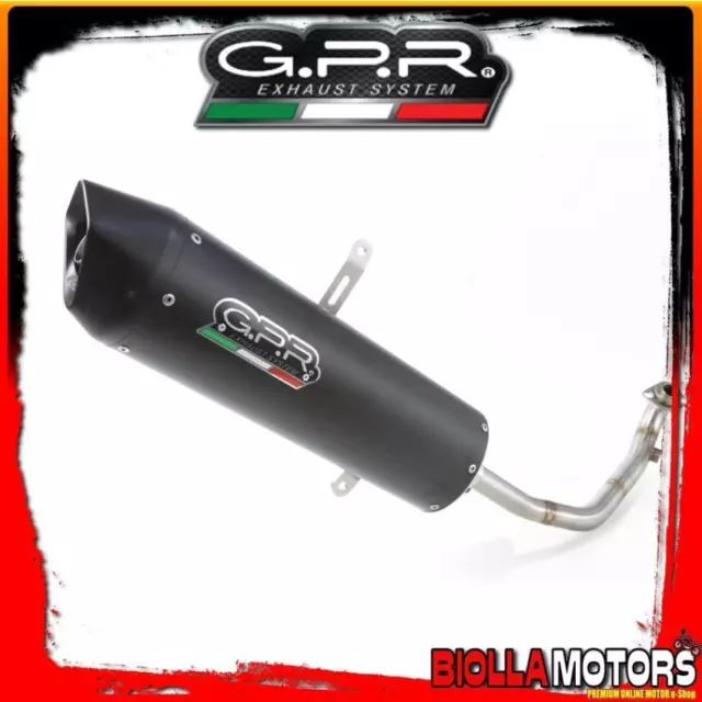 SILENZIATORE COMPLETO GPR Piaggio Vespa Lx - Lxv 125 2006/09 2006-2009 125 NON O