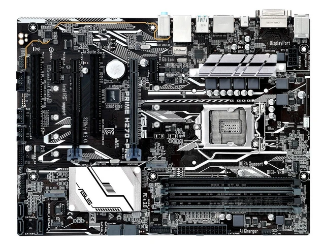 ASUS H270-PRO MOTHERBOARD LGA1151 with Intel i7 7700 CPU