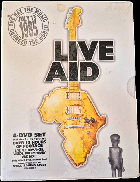 LIVE AID 4-DISC DVD Box Set Collection (MPN 2564-61895-2) £5.00