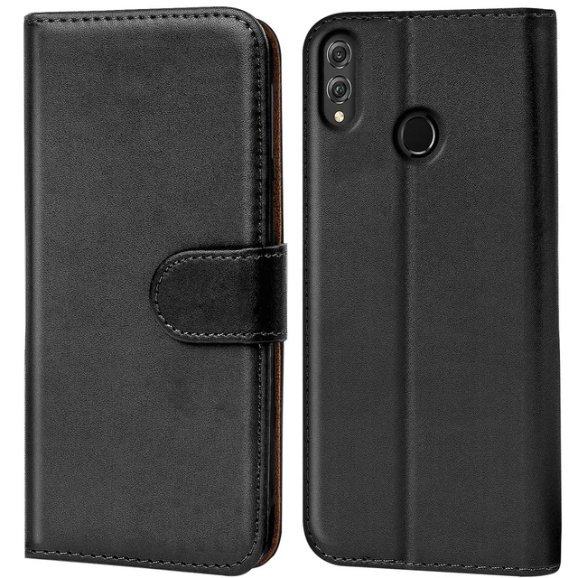 Etui Coque Pour Honor 8X Téléphone Portable Rabattable Housse Livre Slim Étui