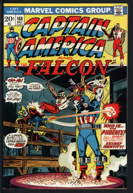 Captain America #168 7.5 // 1St Helmut Zemo Marvel 1973