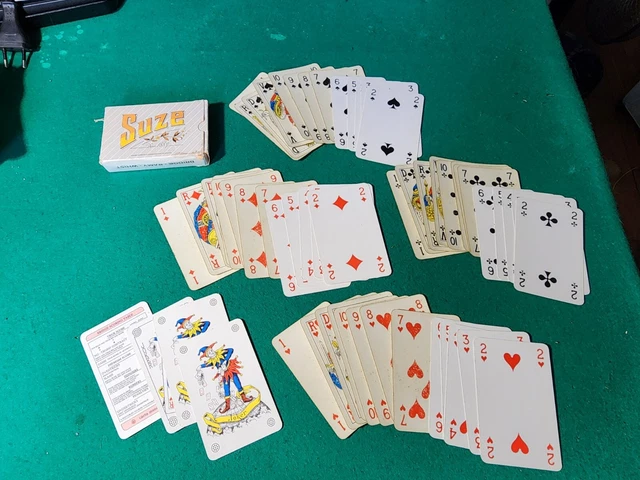 JEU DE CARTES à jouer SUZE ancien vintage jeu EUR 3,90 - FR