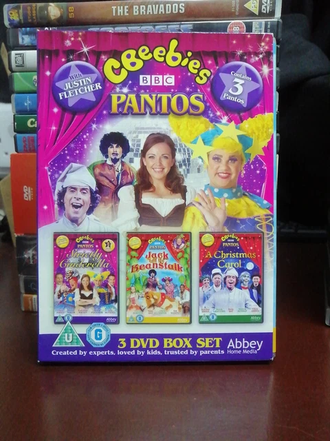 CBEEBIES LIVE PANTO Box Set Strictly Cinderella Jack The Beanstalk 