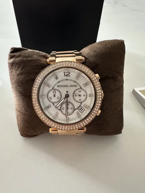 Michael Kors Rose Gold Womens Wrist Watch MK5491