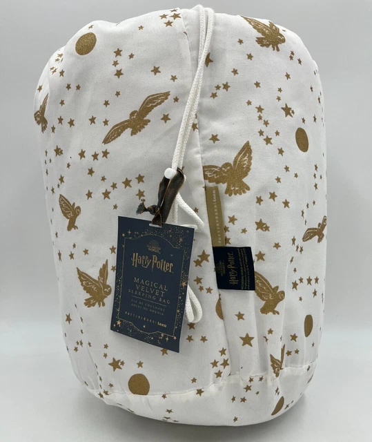 Pottery Barn Teen Harry Potter Magical Velvet Sleeping Bag Light Gray 75"L #A13 Pottery Barn Teen Harry Potter Magical Velvet Sleeping Bag Light Gray 75"L #A13