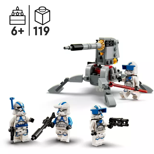 LEGO 75345 Star Wars 501st Clone Troopers Battle Pack, Konstruktionsspielzeug 3