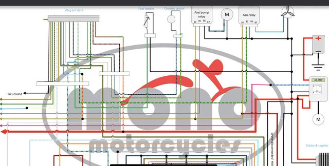 BESPOKE MOTOGADGET WIRING diagrams m.unit Custom Motorcycles £240.00