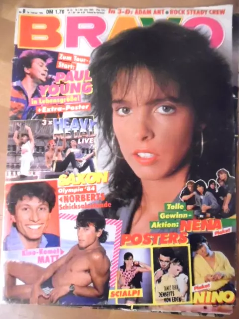 BRAVO  8 - 1984 D Nena Dave Gahan Nino Rock-Steady Crew Eurythmics Superman Cure