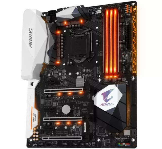 Gigabyte GA-Z270X-Gaming 5 Motherboard Intel Z270 LGA 1151 DDR4 M.2 ATX USB 2.0 2