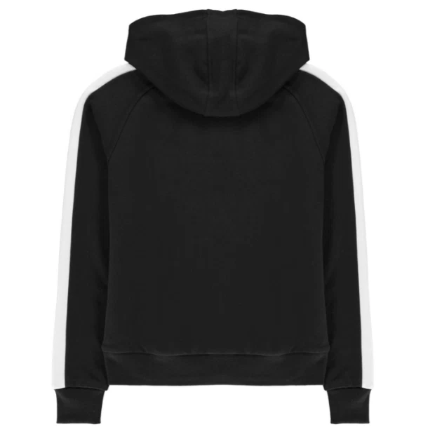 Felpa con cappuccio USA Pro cerniera intera junior bambina bianco/nero taglia UK 7-8 anni *REF107 2