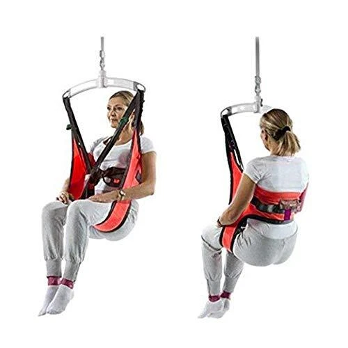 Fushida Hoyer Lift Sling,Commode Patient Lift Slings Medical Transfer Sling