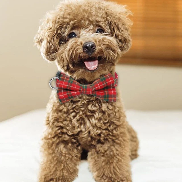 1pc Adjustable Pet Dog Bow Tie Collar For Bulldog Pug Yorkie Necklace Fashion