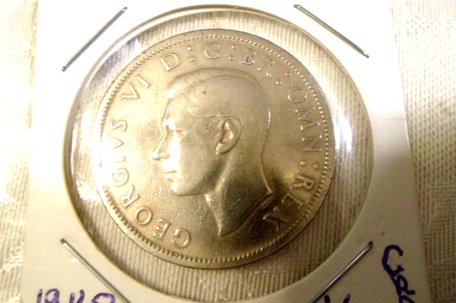 1948 Great Britain  KING GEORGE VI HALF CROWN Coin