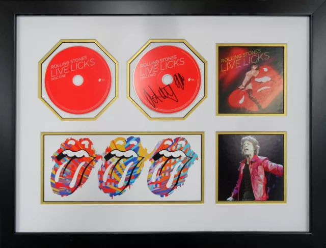 Mick Jagger Framed Live Licks Double Cd