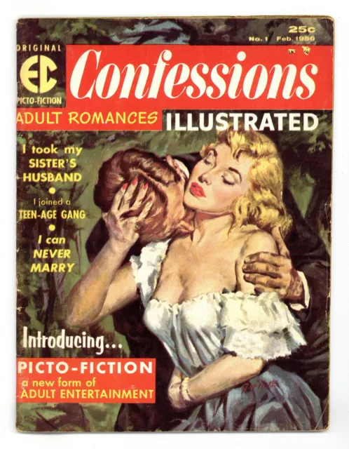 Confessions Illustrated #1 GD/VG 3.0 1956