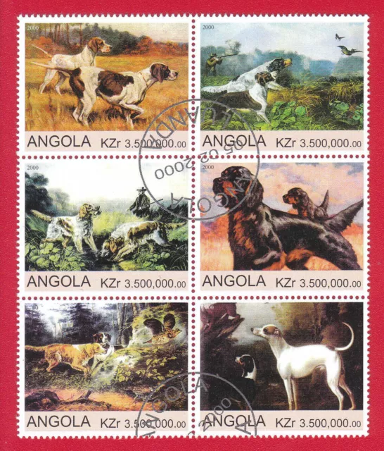 Angola - Chiens - Bloc