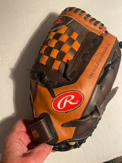 Rawlings Baseball Glove PL120 12" Players Series Basket Web Leather RHT
