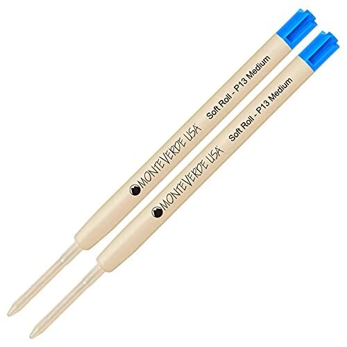 Lanier Combo Pack - 2 Pack - Monteverde® SoftRoll™ Ballpoint P13 Paste Ink Re...