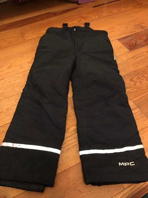 Kinder Skihose, Tension, Gr. 122/128, schwarz, Latz